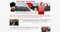 Desktop Screenshot of cem-uzan.org