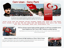 Tablet Screenshot of cem-uzan.org
